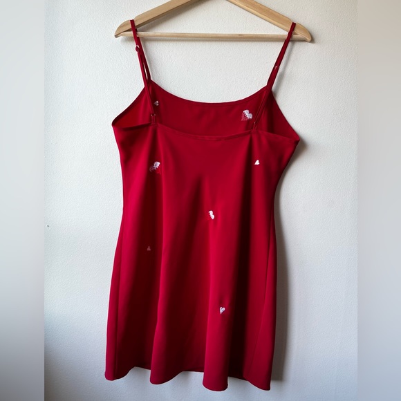 Vintage Natori Classic Heart Pattern Lingerie Nighty - Picture 3 of 10